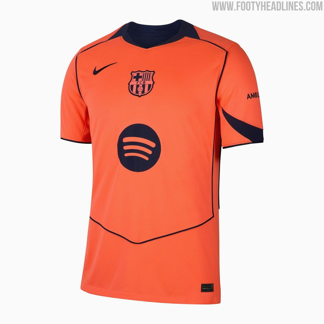 Barcenola away jersey 2025/26